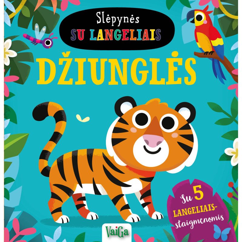 Džiunglės. Slėpynės (iššokantys langeliai)