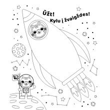 Įverk raištelius. Mašinos