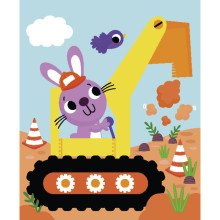 Įverk raištelius. Mašinos