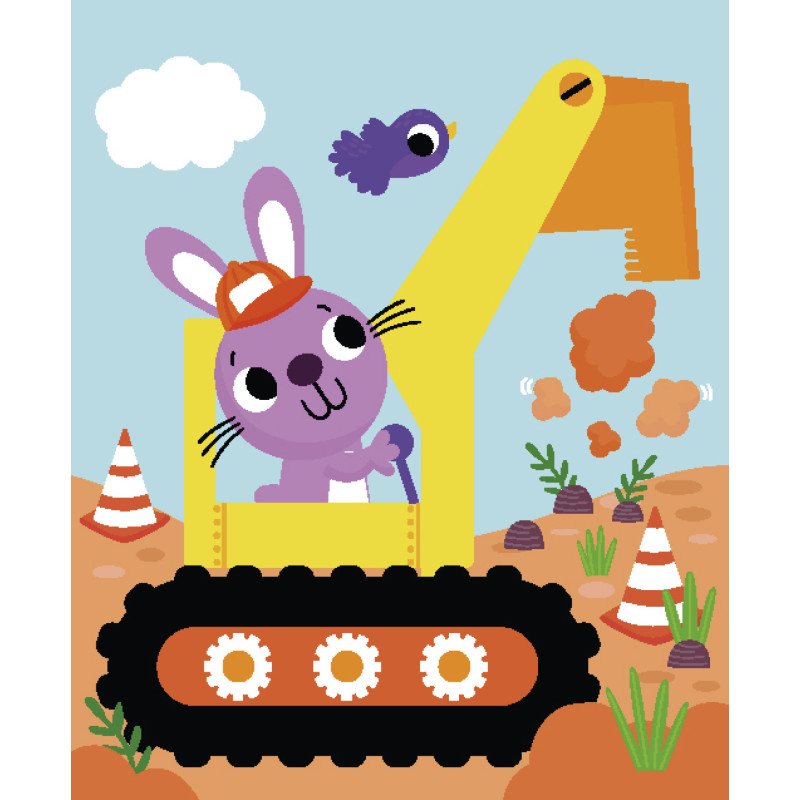 Įverk raištelius. Mašinos