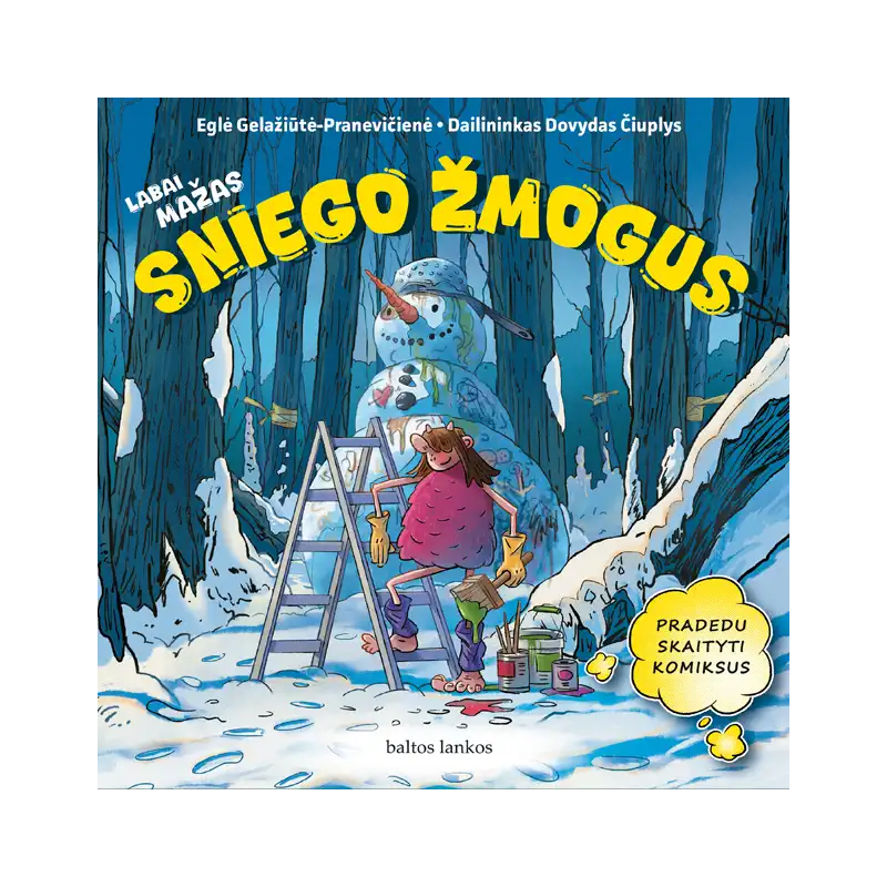 Labai mažas sniego žmogus