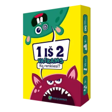 Stalo žaidimas „1 iš 2. Ką renkiesi? Vaikams“