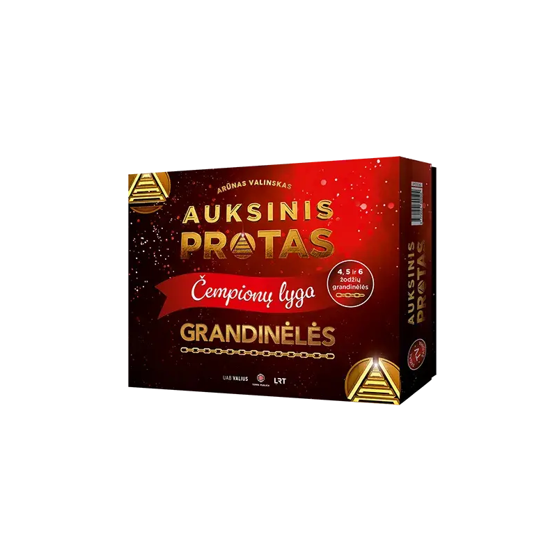 Auksinis protas. Grandinėlės. Čempionų lyga