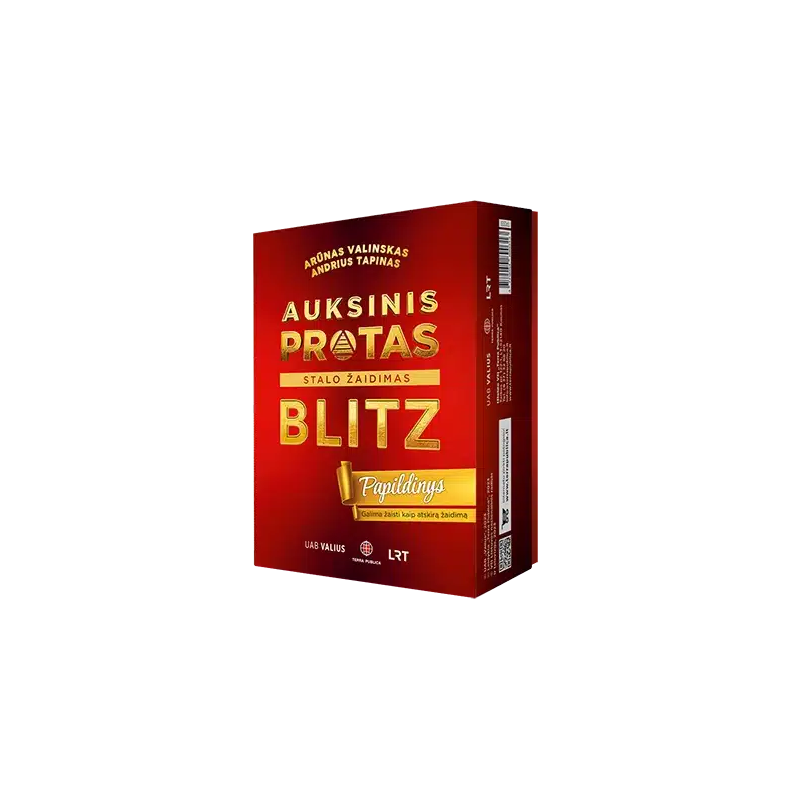 Auksinis protas. BLITZ: papildinys