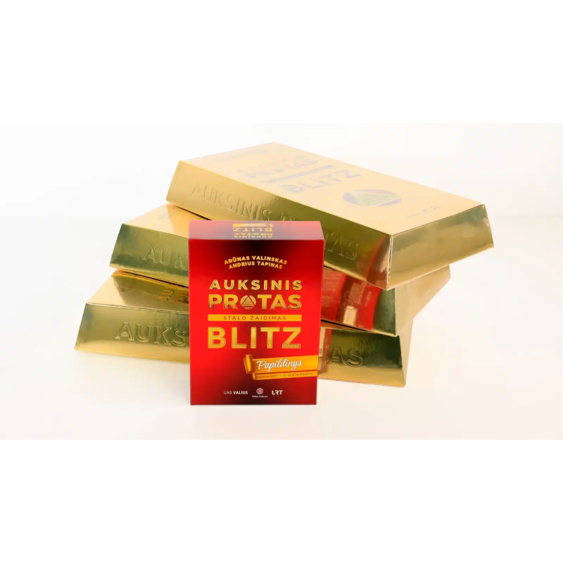 Auksinis protas. BLITZ: papildinys