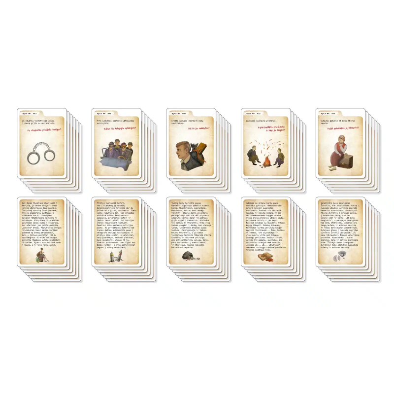 Stalo žaidimas „Byla baigta 2“