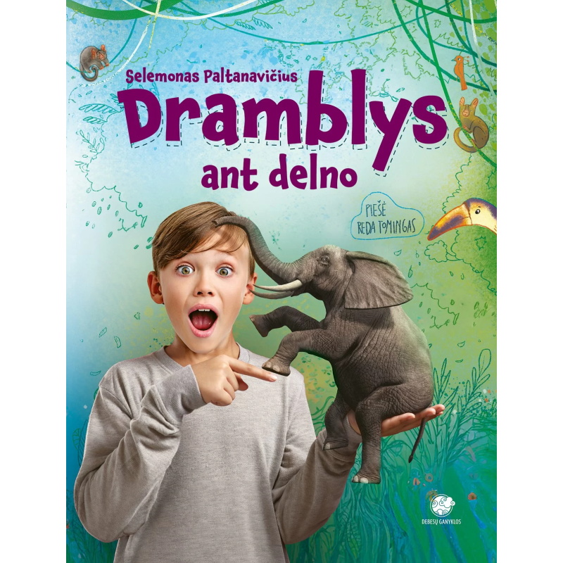 Dramblys ant delno