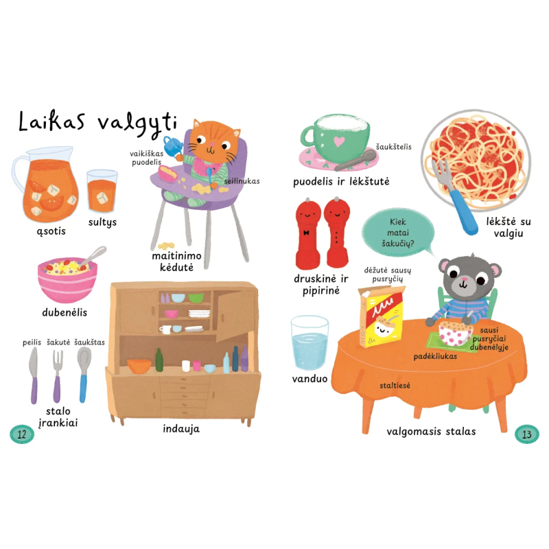 Mano pirmieji 1000 žodžių. Sužinok ir išmok