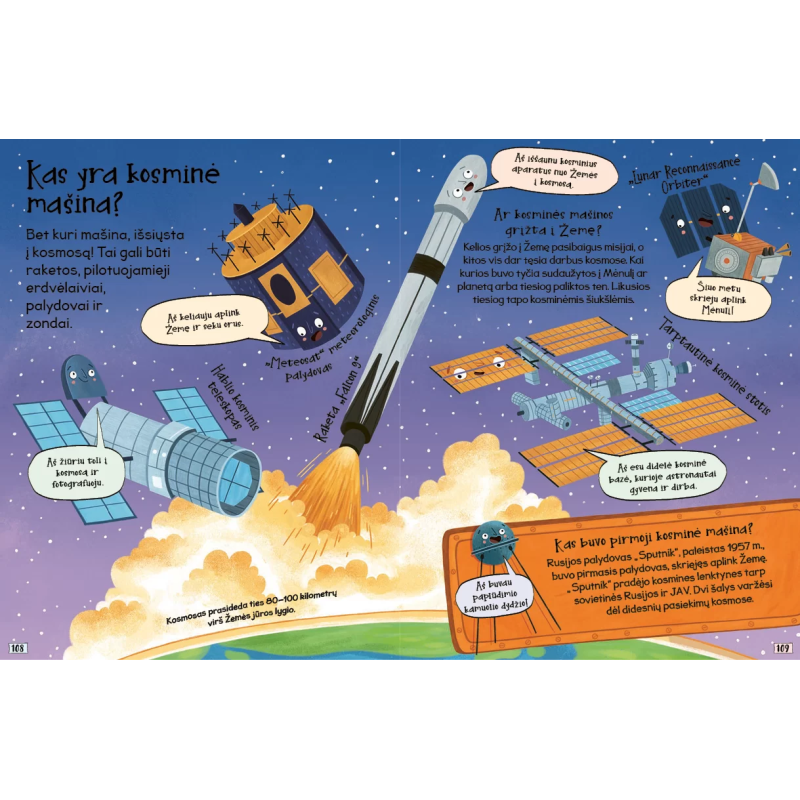 Kosmosas. Įdomūs klausimai ir atsakymai