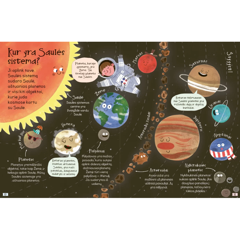 Kosmosas. Įdomūs klausimai ir atsakymai